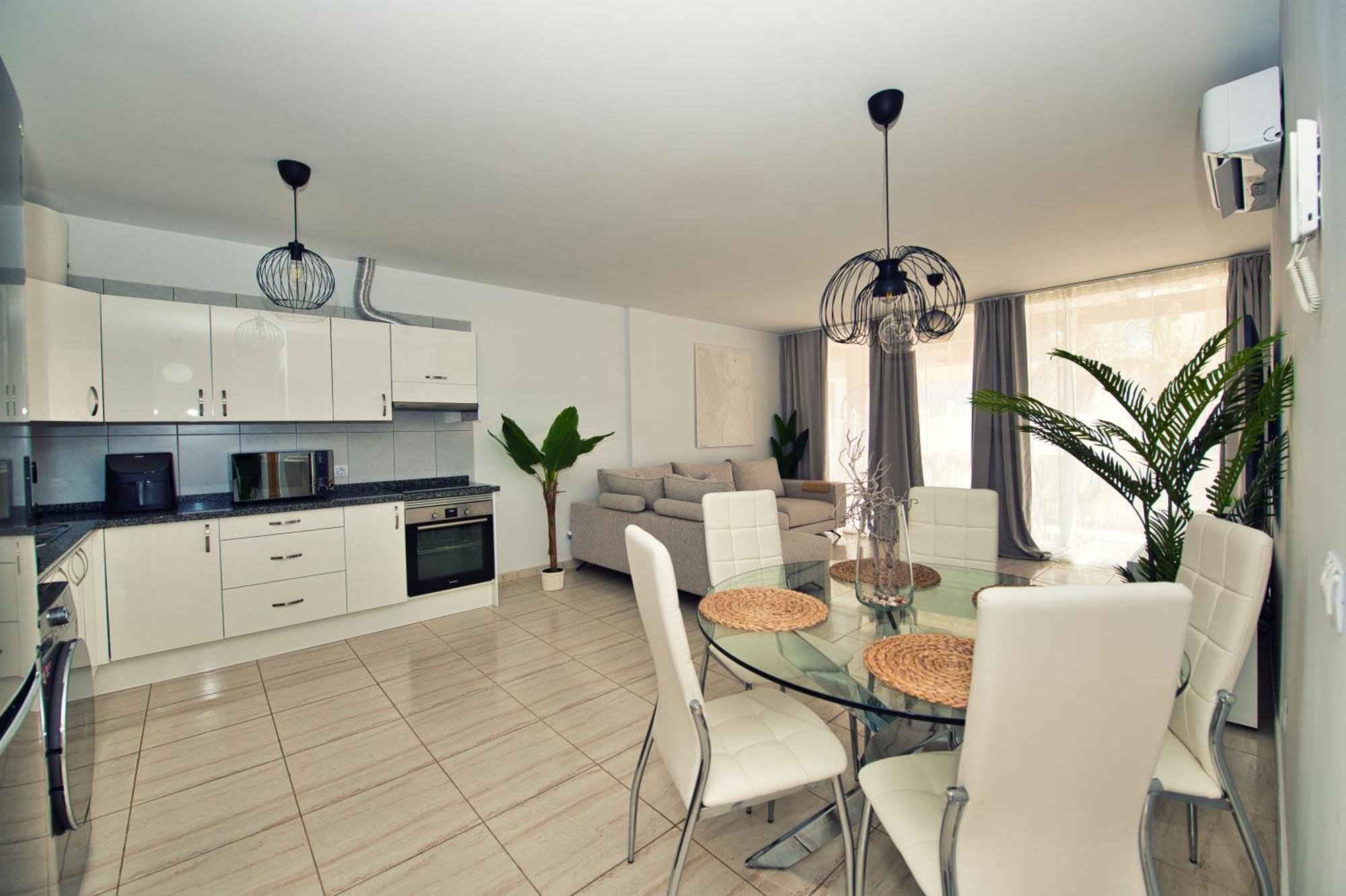 סן מיגל דה אבונה Ocean View Perfect Sunset Apartment, 4 Rooms 137M2, Wifi & Bbq מראה חיצוני תמונה