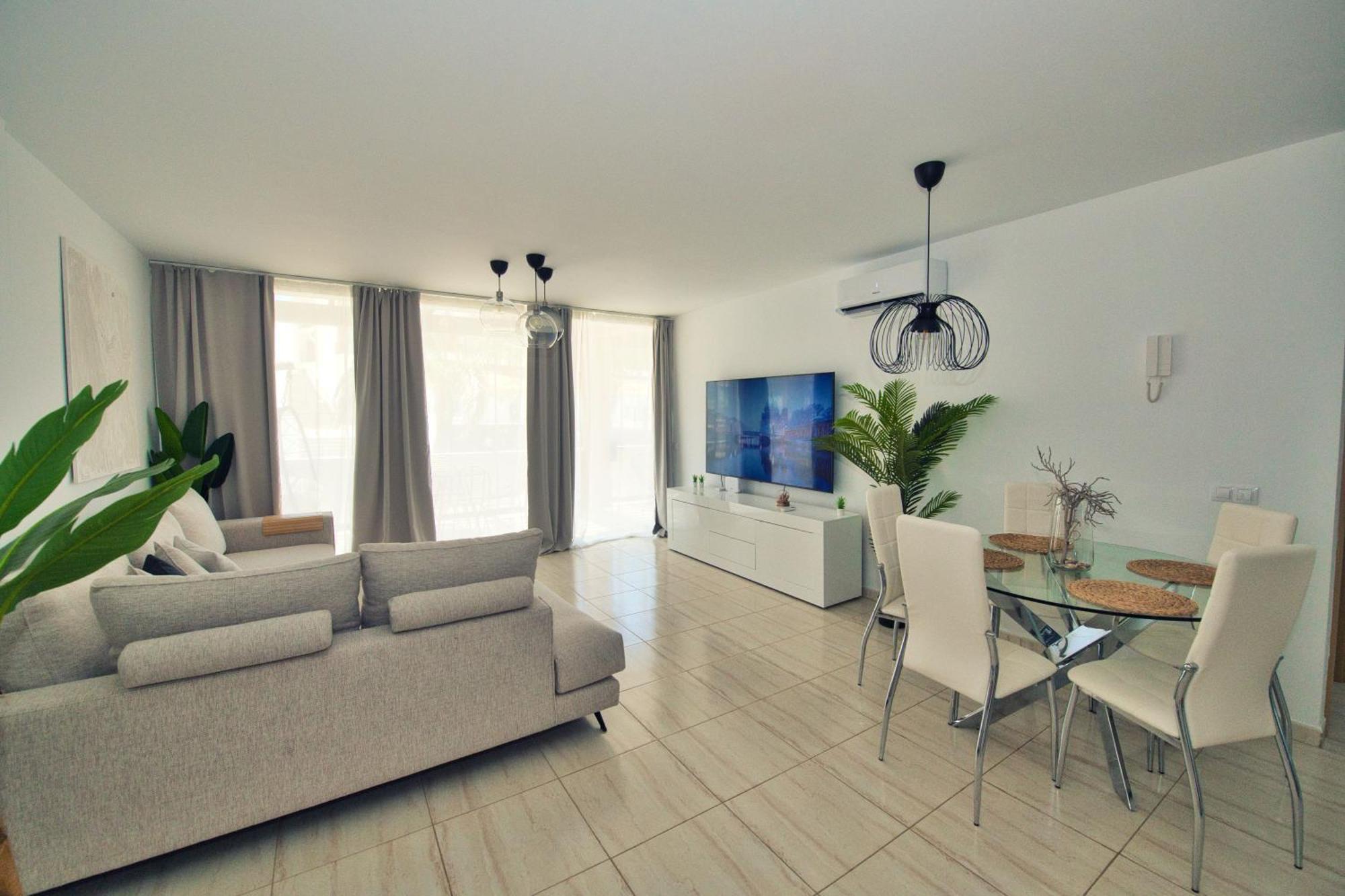 סן מיגל דה אבונה Ocean View Perfect Sunset Apartment, 4 Rooms 137M2, Wifi & Bbq מראה חיצוני תמונה