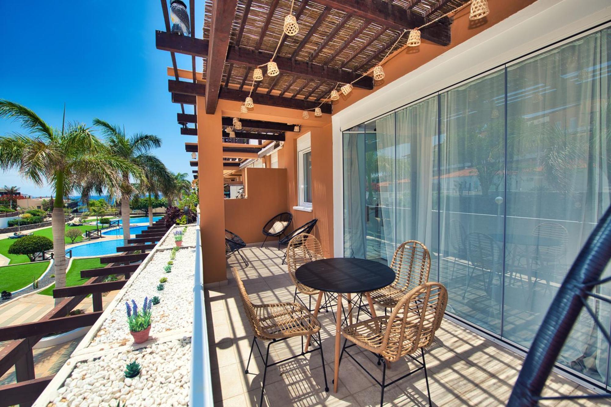 סן מיגל דה אבונה Ocean View Perfect Sunset Apartment, 4 Rooms 137M2, Wifi & Bbq מראה חיצוני תמונה
